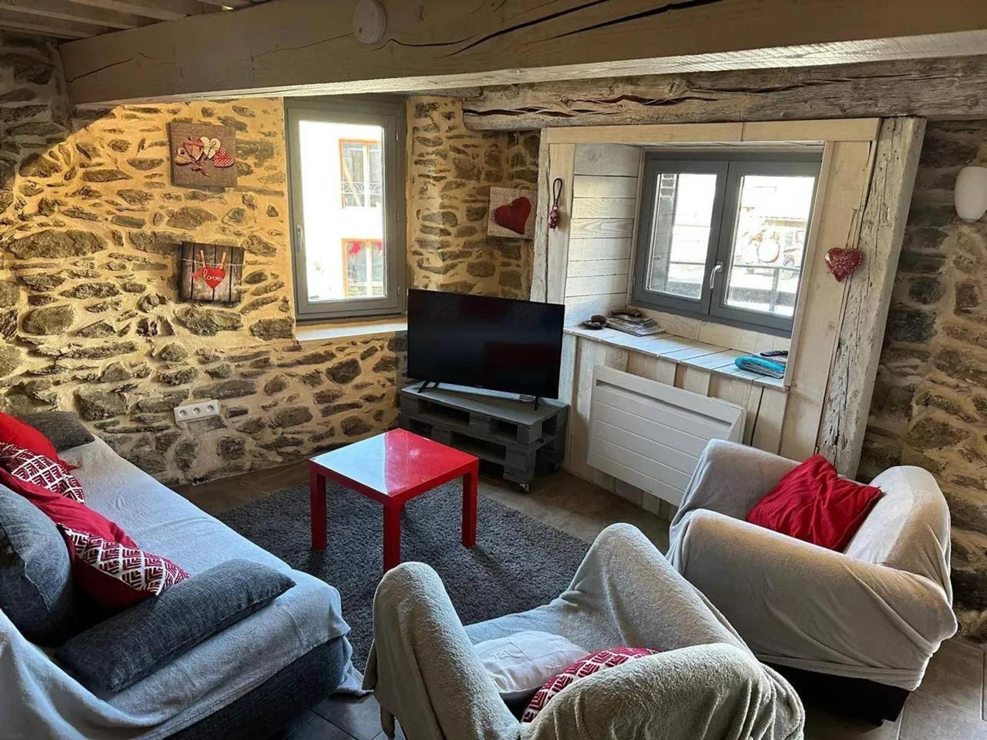 Chalet Confortable A Ascou Avec Vue Sur La Montagne المظهر الخارجي الصورة